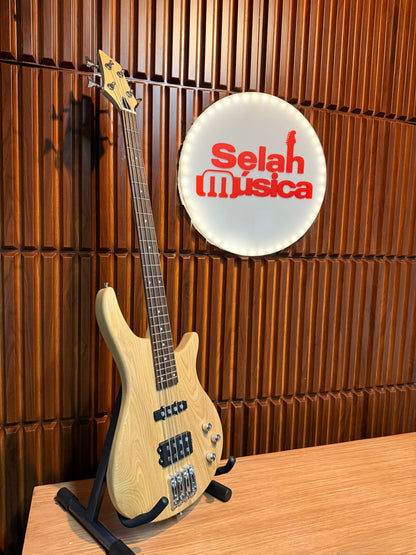 Bajo Eléctrico Stagg SBF-40 4 Cuerdas – Natural