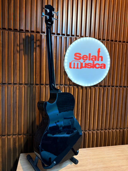 Bajo electroacústico Fender CB-60SCE – Negro