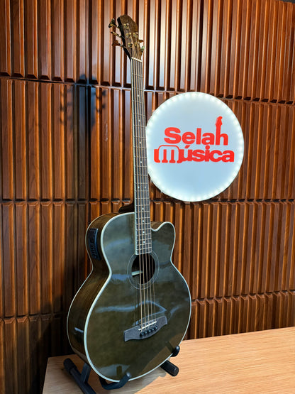 Bajo electroacústico activo La Sevillana B-1005CEQ 5 cuerdas