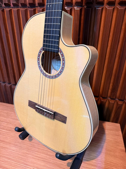 Guitarra electroacústica Godin Arena Flame Maple CW – Natural