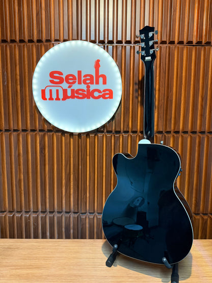 Guitarra electroacústica Gretsch G5013CE Rancher Jr. Cutaway – Black