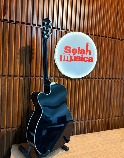Guitarra electroacústica Gretsch G5013CE Rancher Jr. Cutaway – Black