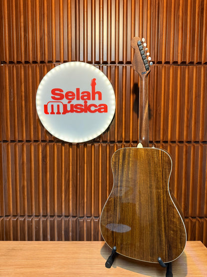 Guitarra electroacústica Fender King Vintage – Aged Natural