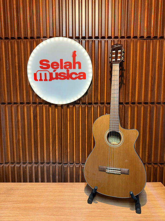 Guitarra electroacústica Fender CN-140SCE Nylon Thinline – Natural
