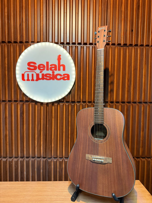 Guitarra acústica Campero XM-42MH-MT color café mate