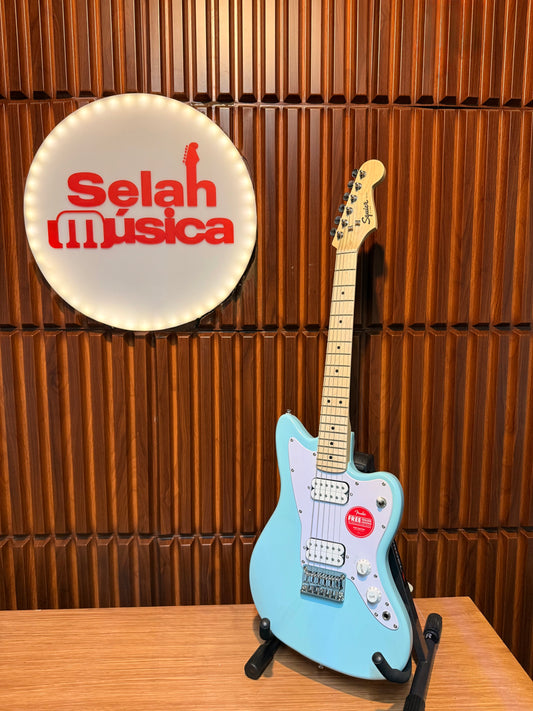 Guitarra Eléctrica Squier Mini Jazzmaster HH Daphne Blue