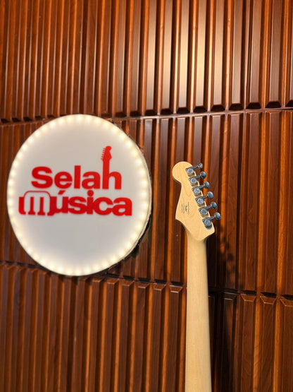 Guitarra Eléctrica Squier Mini Jazzmaster HH Daphne Blue