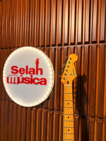 Guitarra Eléctrica Squier Classic Vibe '50s Stratocaster HT Shell Pink