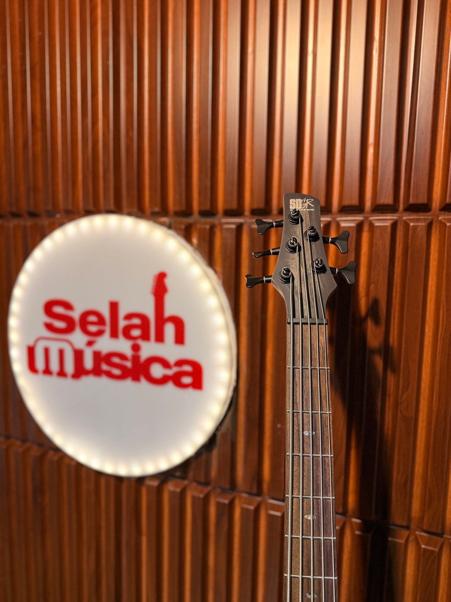 Bajo Eléctrico de 5 Cuerdas Ibanez SR605EBKT Negro Entintado Sombreado