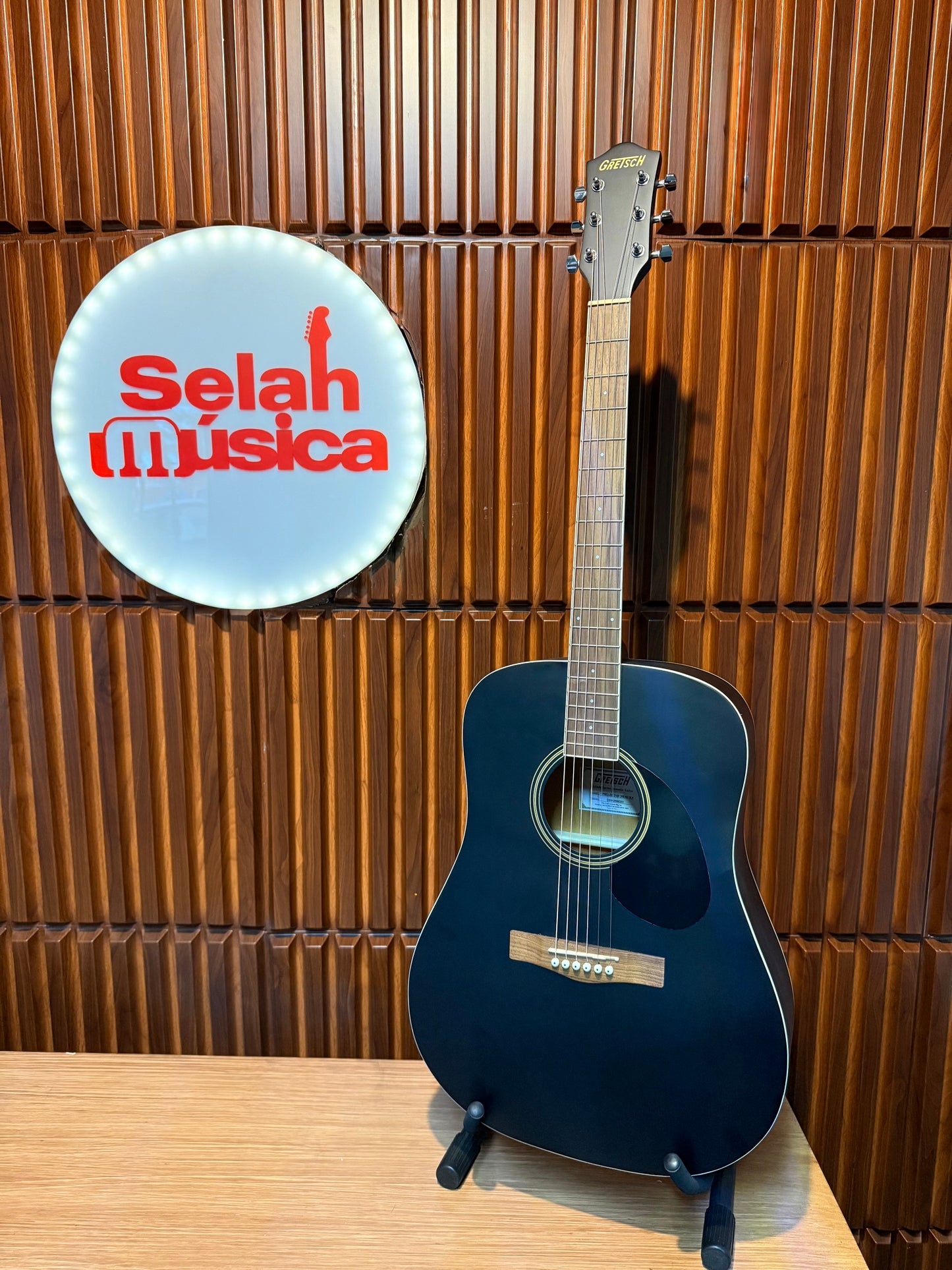 Guitarra Acústica Gretsch Prelude D100 Dreadnought Black