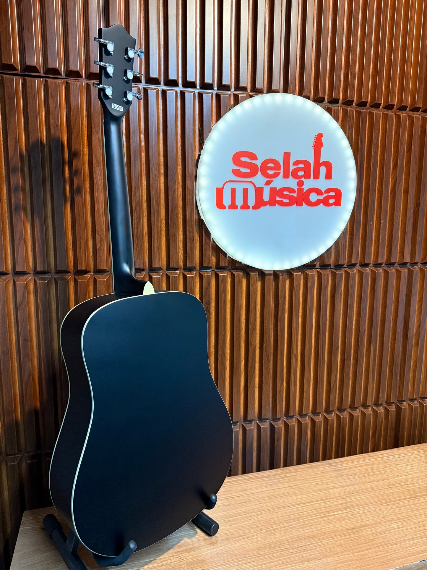 Guitarra Acústica Gretsch Prelude D100 Dreadnought Black