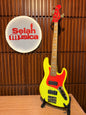 Bajo Eléctrico Fender MonoNeon Jazz Bass V Neon Yellow