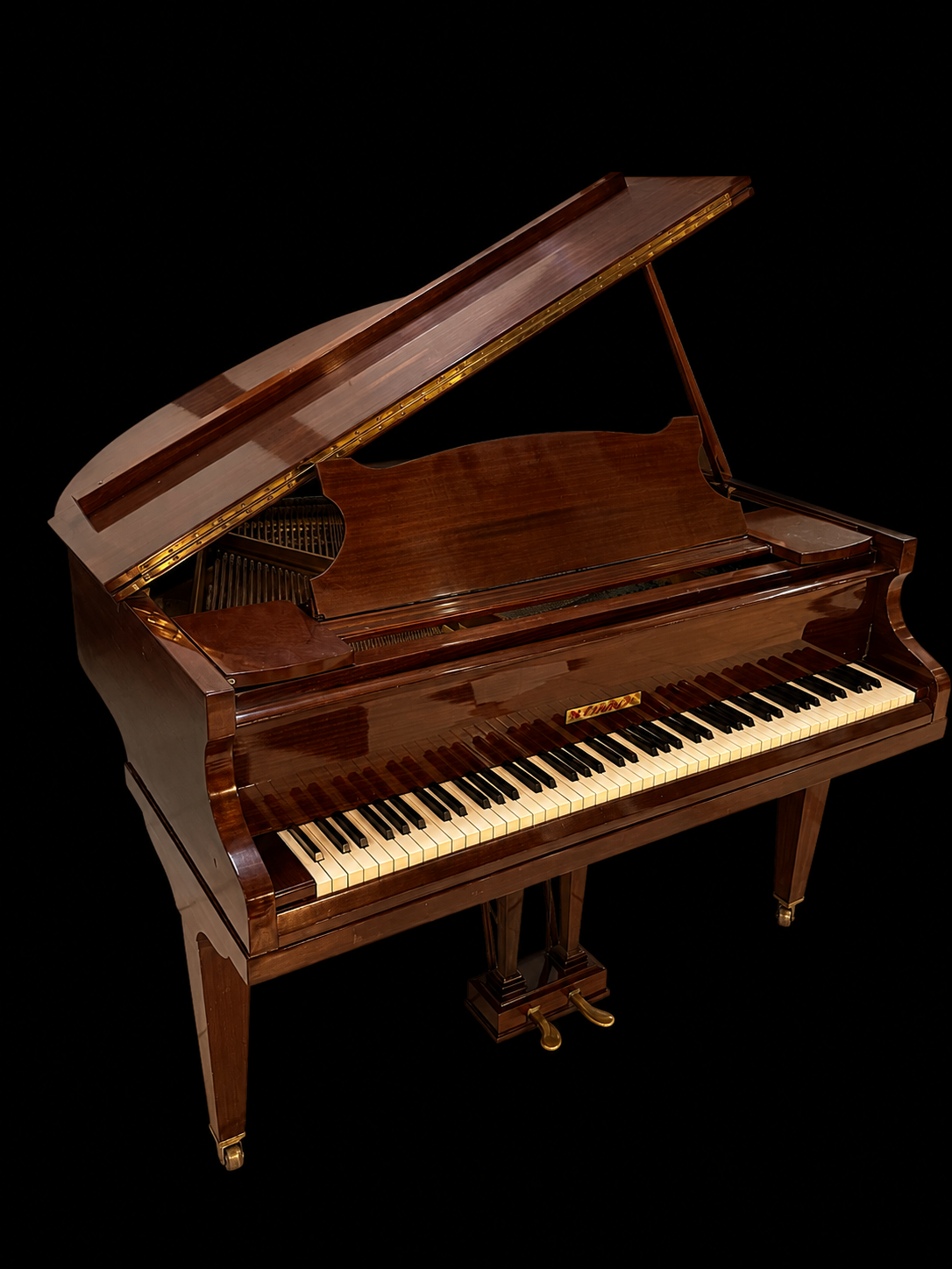Piano Acústico Strauss 1/8 de Cola