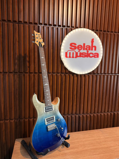 Guitarra PRS SE Custom Blue Fade Finish