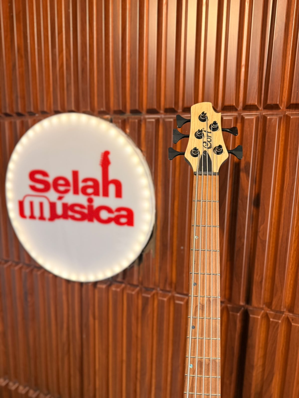 Bajo Eléctrico Cort Artisan B5 Element Open Pore Natural