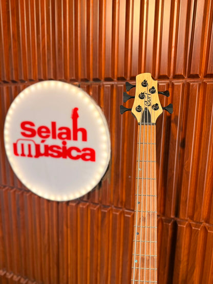 Bajo Eléctrico Cort Artisan B5 Element Open Pore Natural