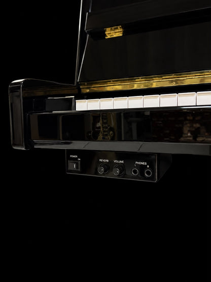 Piano Vertical Yamaha JU109 Silent BK Negro Pulido