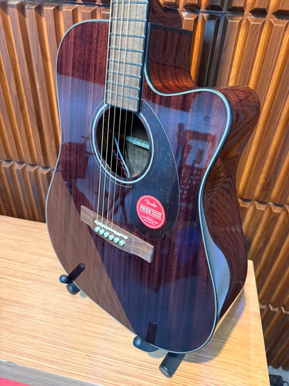 Guitarra Electroacústica Fender CD-60SCE All Mahogany