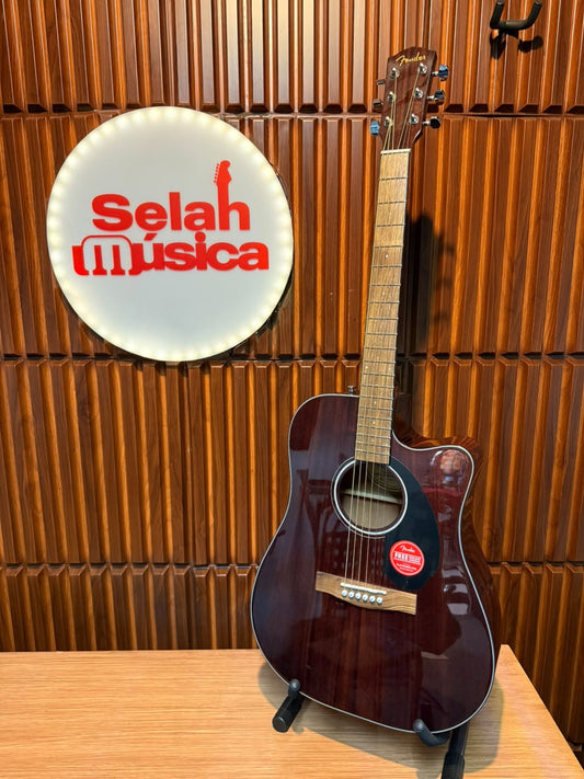 Guitarra Electroacústica Fender CD-60SCE All Mahogany