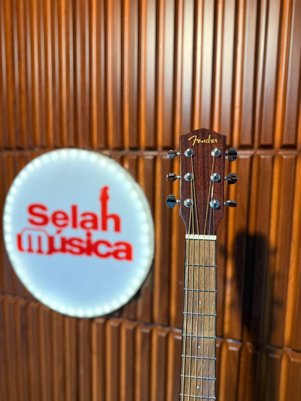 Guitarra Electroacústica Fender CD-60SCE All Mahogany