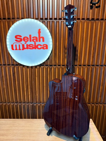 Guitarra Electroacústica Fender CD-60SCE All Mahogany
