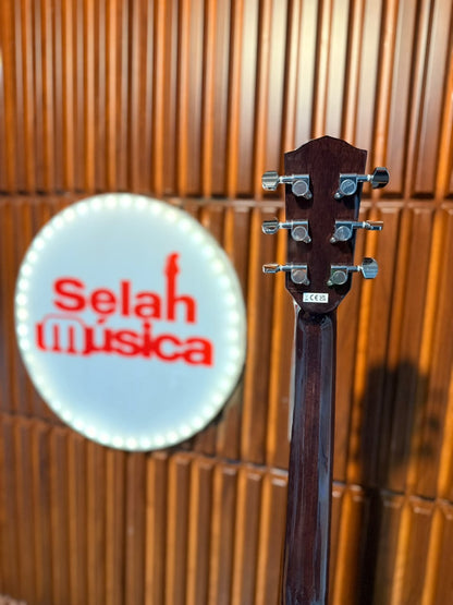 Guitarra Electroacústica Fender CD-60SCE All Mahogany