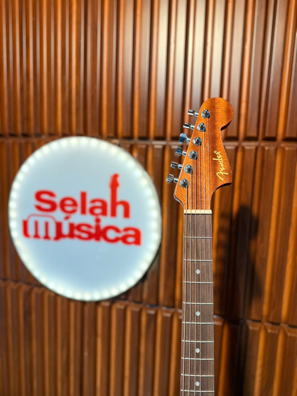 Guitarra Electroacústica Fender California Standard Redondo CE