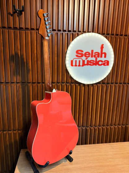 Guitarra Electroacústica Fender California Standard Redondo CE