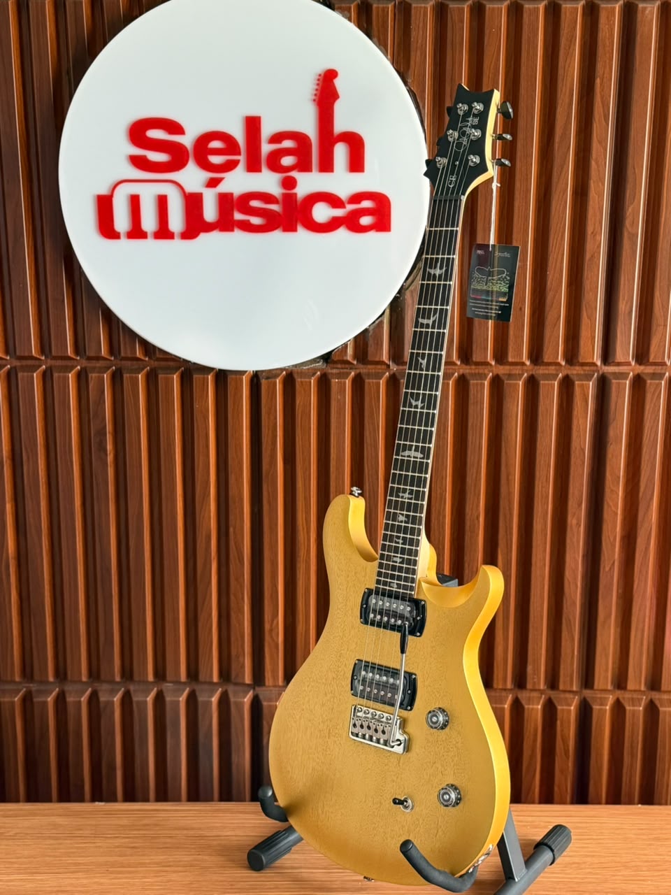 PRS SE CE24 Standard Satin, Metallic Gold, Guitarra Electrica